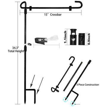 Garden Flag Pole and Stand